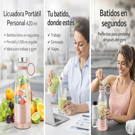 Licuadora Portátil Personal 420 ml