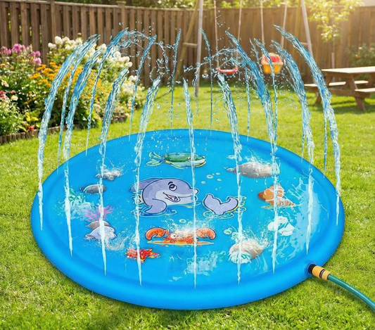 Piscina Alfombra Lanza Agua 170 cm